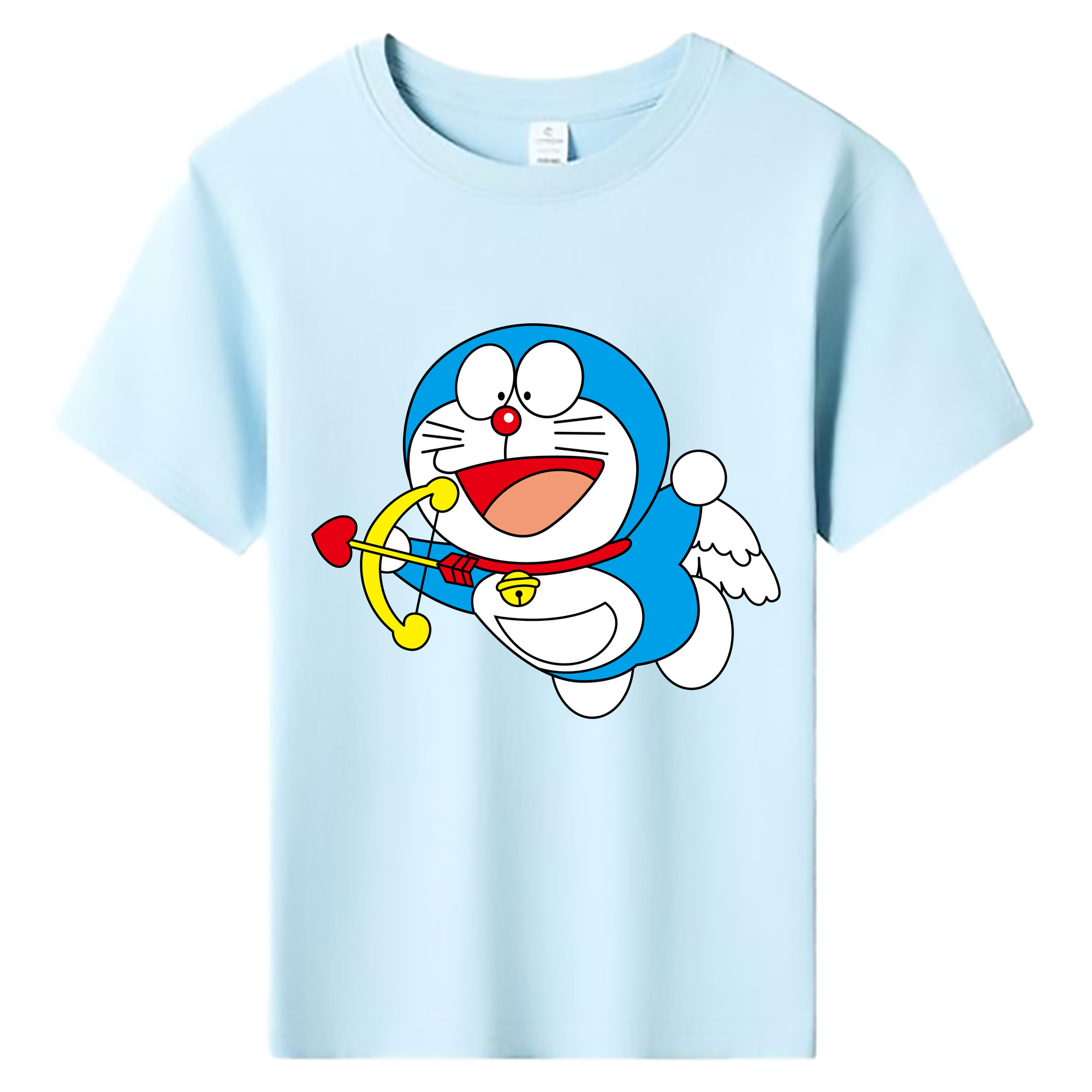 （画像用） ドラえもん Doraemon 綿100％キッズTシャツ（フロントプリント）